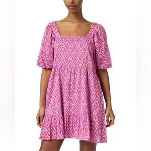 Banjanan Harley Abstract Print Dress